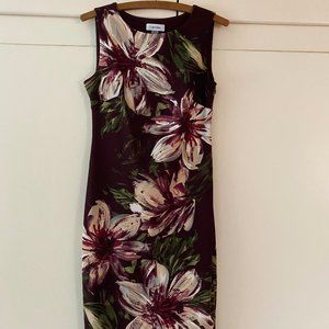 Tropical Sleeveless with Bold Floral Print